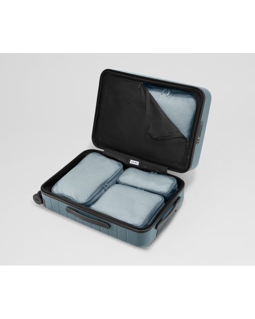 Away Travel Blue Compression Packing Cubes