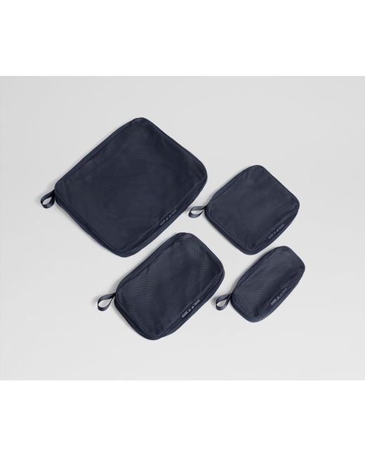Away Travel Blue Compression Packing Cubes