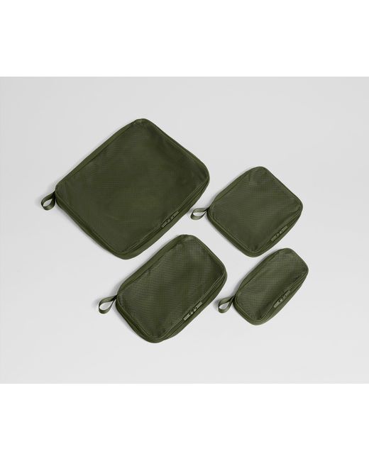Away Travel Green Compression Packing Cubes