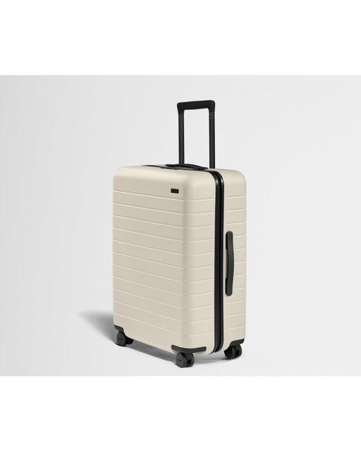 Away Travel Natural The Checked Suitcase