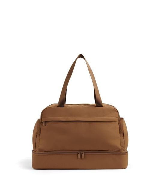 Away Travel Brown Featherlight Weekender