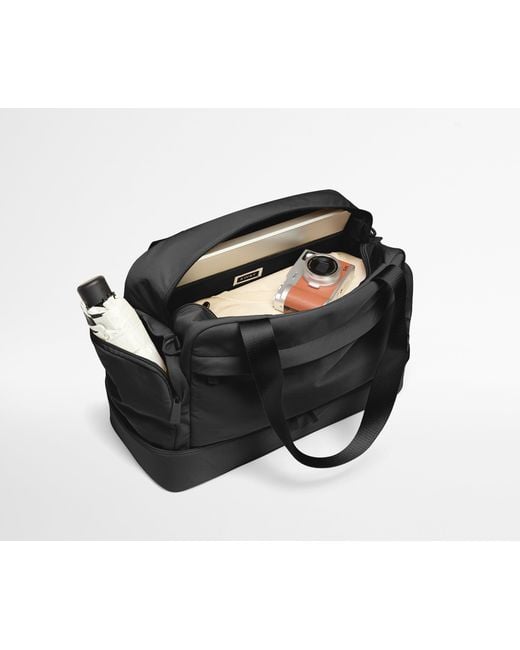 Away Travel Black Featherlight Overnight Bag