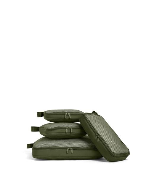 Away Travel Green Compression Packing Cubes