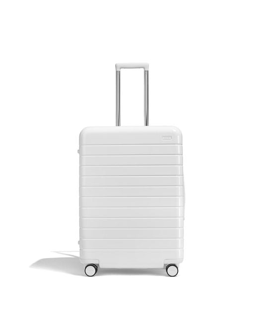 Away Travel White The Checked Suitcase