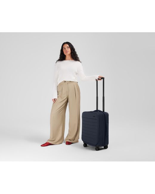 Away Travel Blue Softside Carry-On