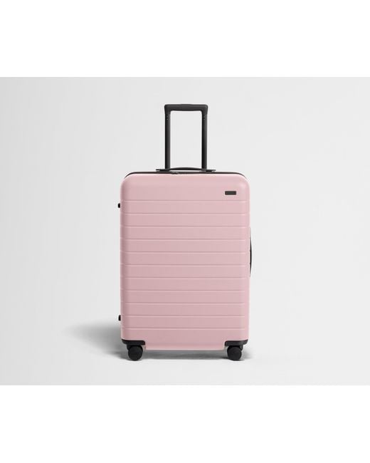 Away Travel Pink The Checked Suitcase
