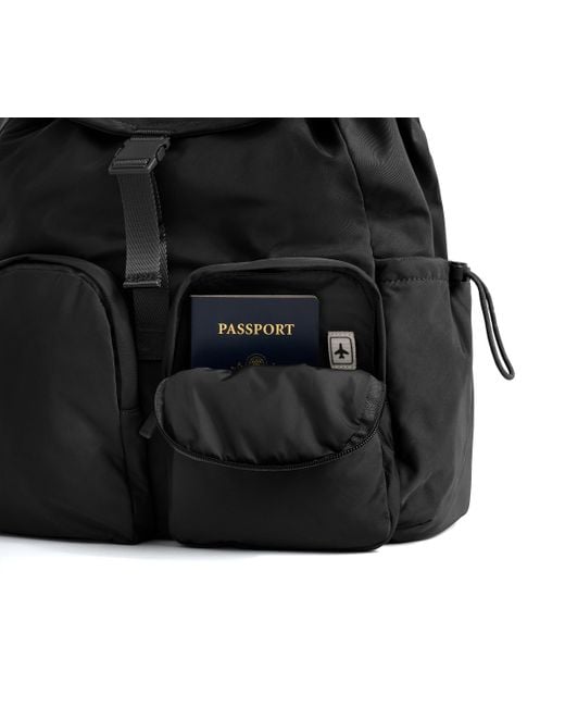 Away Travel Black Featherlight Cargo Backpack
