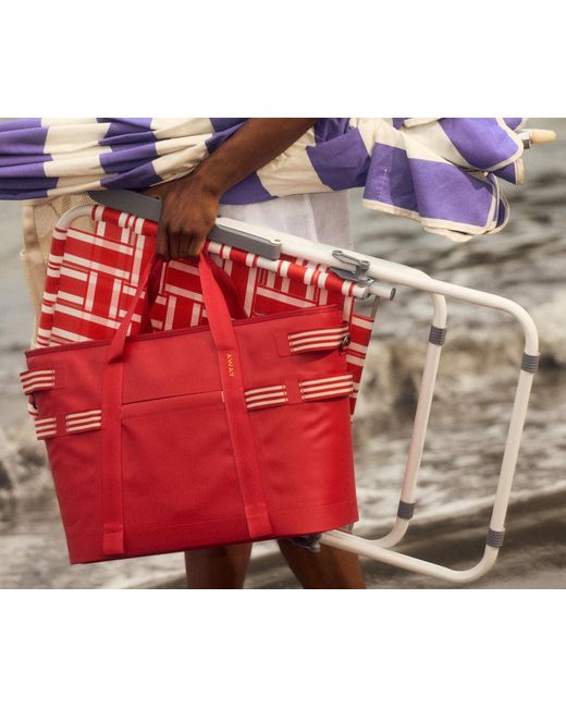 Away Travel Red Cooler Tote