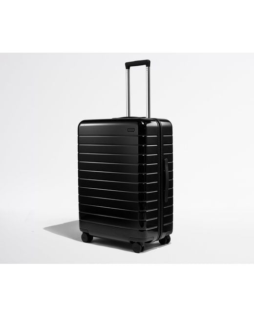 Away Travel Black The Checked Suitcase
