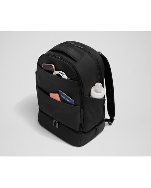 Away Travel Black The Double Diaper Backpack
