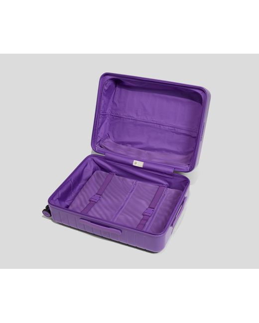 Away Travel Purple The Checked Suitcase