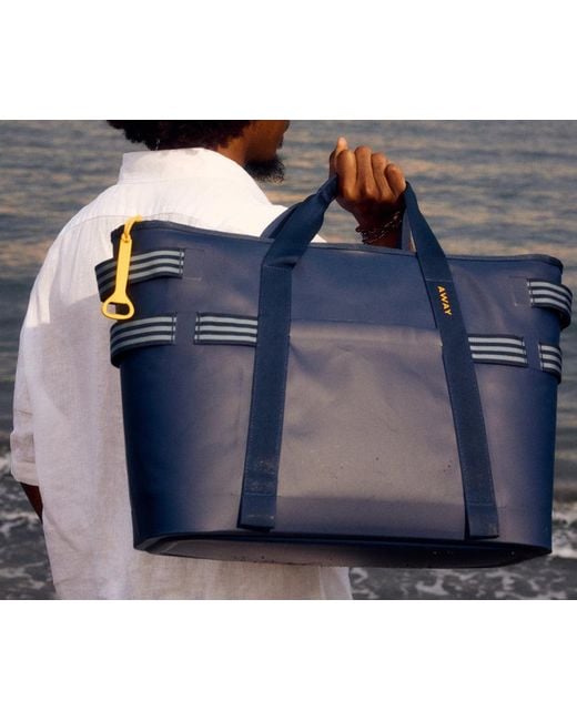 Away Travel Blue Cooler Tote