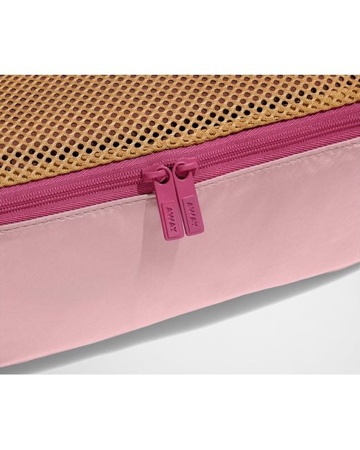Away Travel Pink Insider Packing Cubes (Set Of 4)