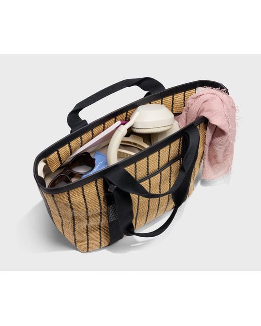 Away Travel Multicolor Riviera Straw Tote