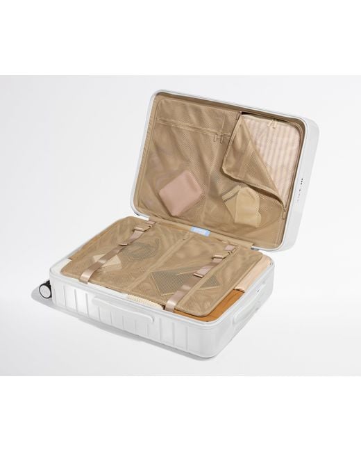 Away Travel White The Checked Suitcase
