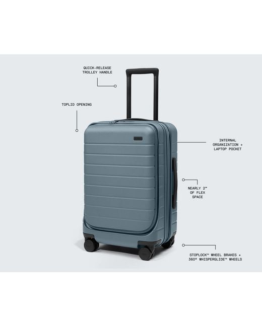 Away Travel Blue Topside Carry-On