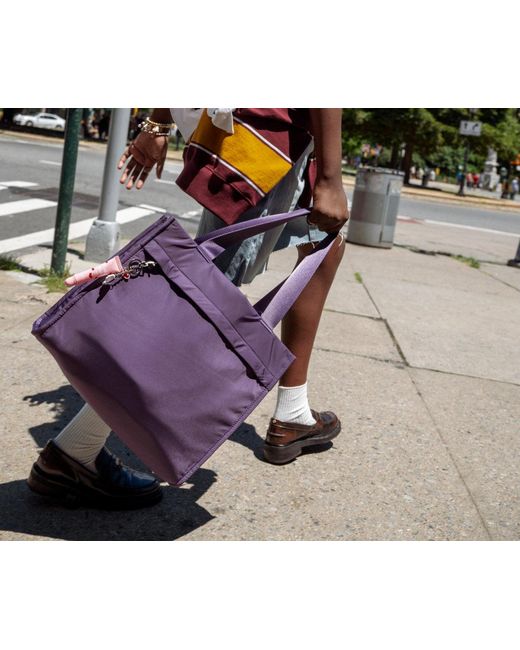 Away Travel Purple Featherlight Daily Tote