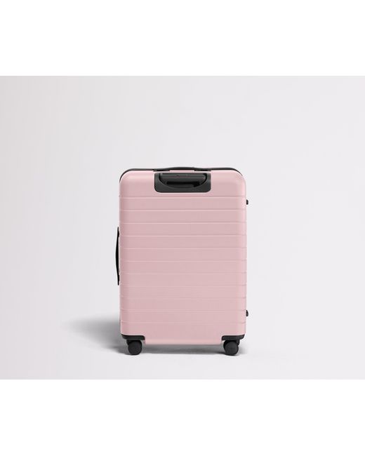 Away Travel Pink The Checked Flex Suitcase
