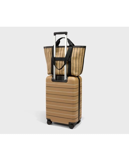 Away Travel Multicolor Riviera Straw Tote