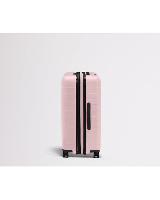 Away Travel Pink The Checked Flex Suitcase
