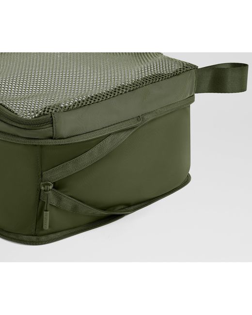 Away Travel Green Compression Packing Cubes