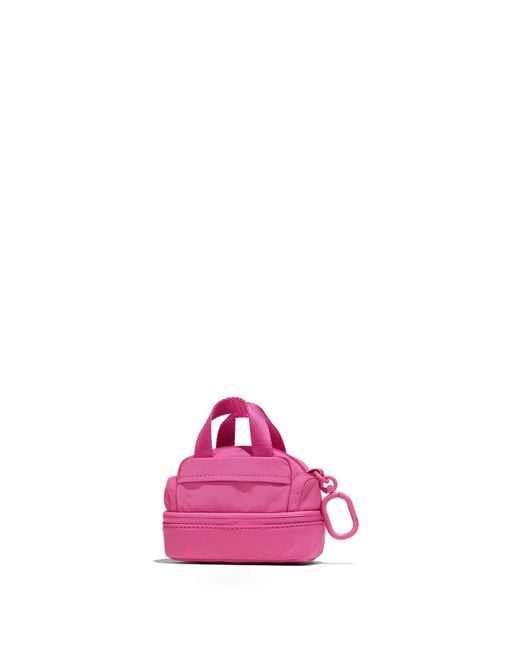Away Travel Pink Micro Weekender Charm