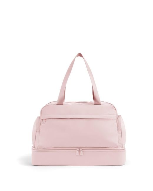 Away Travel Pink Featherlight Weekender