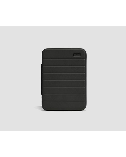 Away Travel Black Medium Checked Suitcase Tech Case