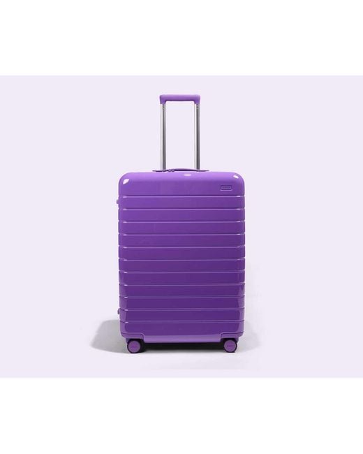 Away Travel Purple The Checked Suitcase