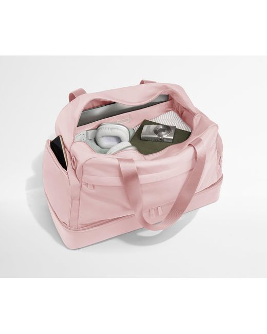 Away Travel Pink Featherlight Weekender