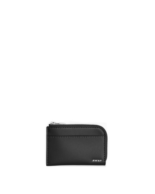Away Travel Women's Black Zip Card Case
