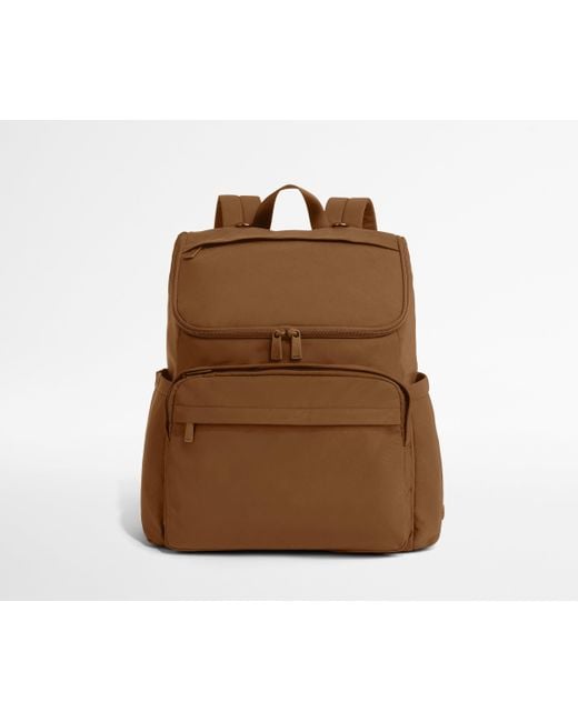 Away Travel Brown Featherlight Diaper Backpack