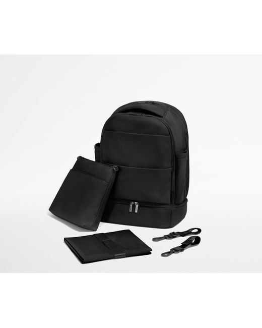 Away Travel Black The Double Diaper Backpack