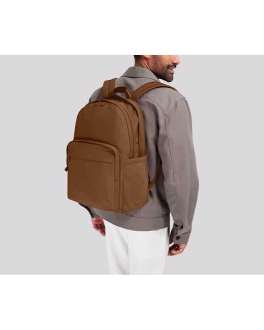 Away Travel Brown Large Featherlight Backpack