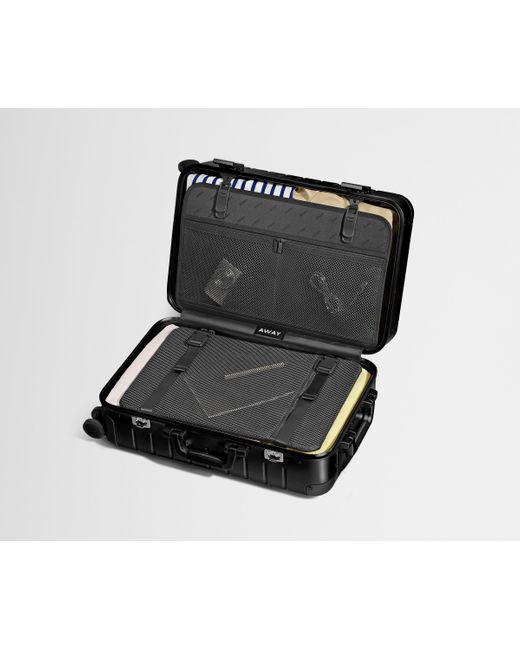 Away Travel Black The Bigger Carry-On: Aluminum Edition