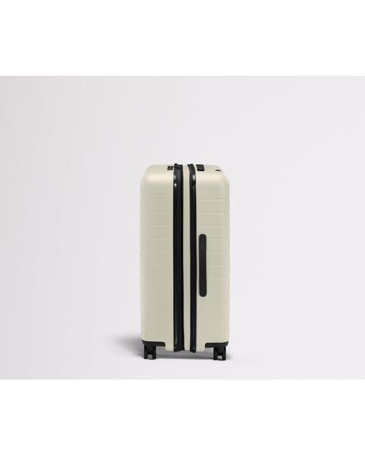 Away Travel Natural The Checked Flex Suitcase