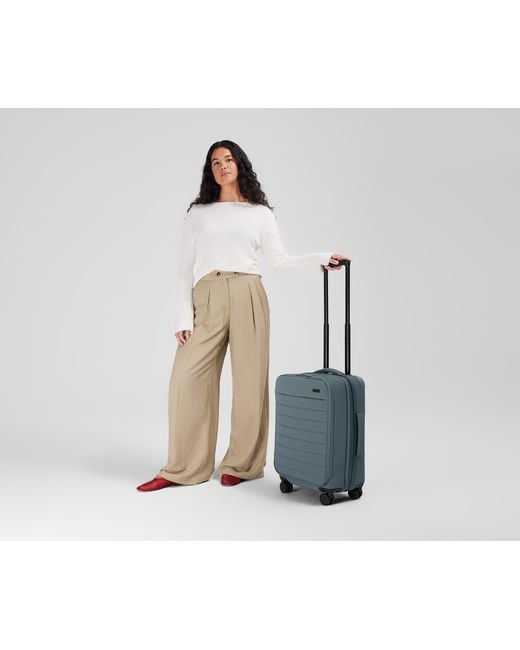 Away Travel Blue Softside Carry-On