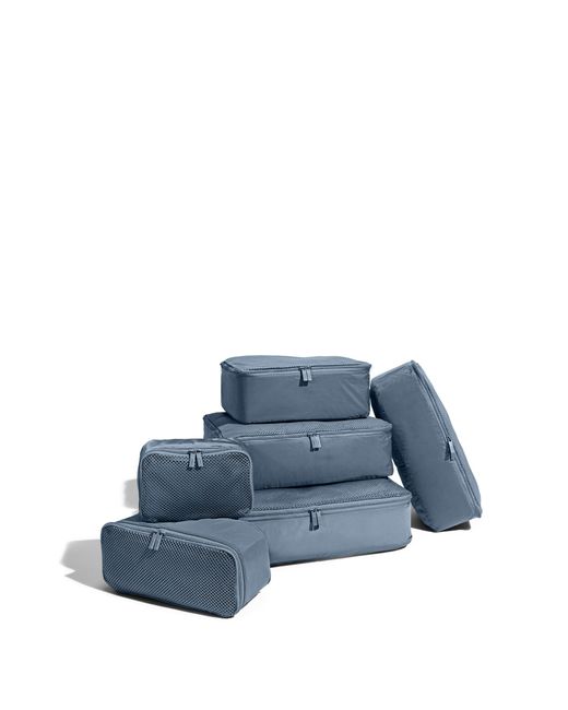 Away Travel Blue Insider Packing Cubes (Set Of 6)