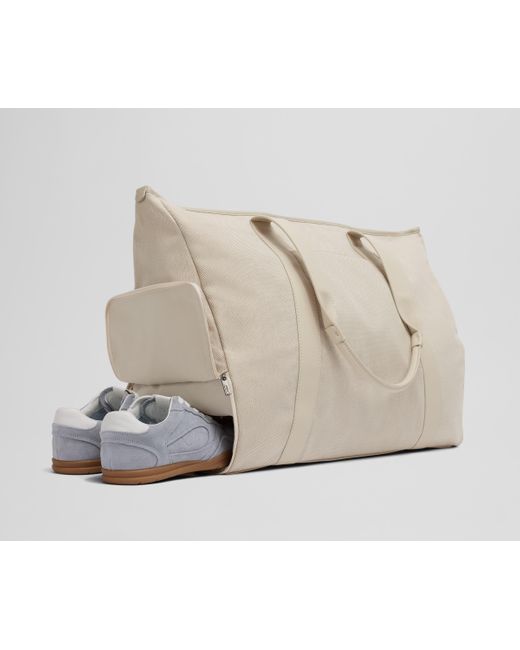 Away Travel Gray Transit Canvas Tote