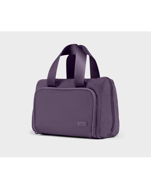 Away Travel Purple Featherlight Daily Cosmetic Case