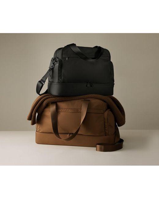 Away Travel Black Featherlight Overnight Bag
