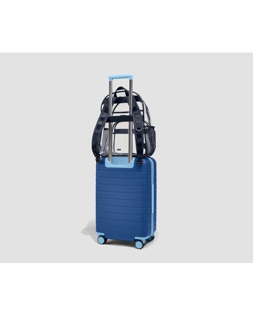 Away Travel Blue Clear Daily Backpack