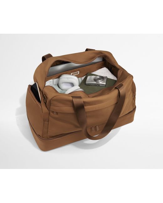 Away Travel Brown Featherlight Weekender