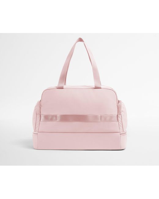 Away Travel Pink Featherlight Weekender
