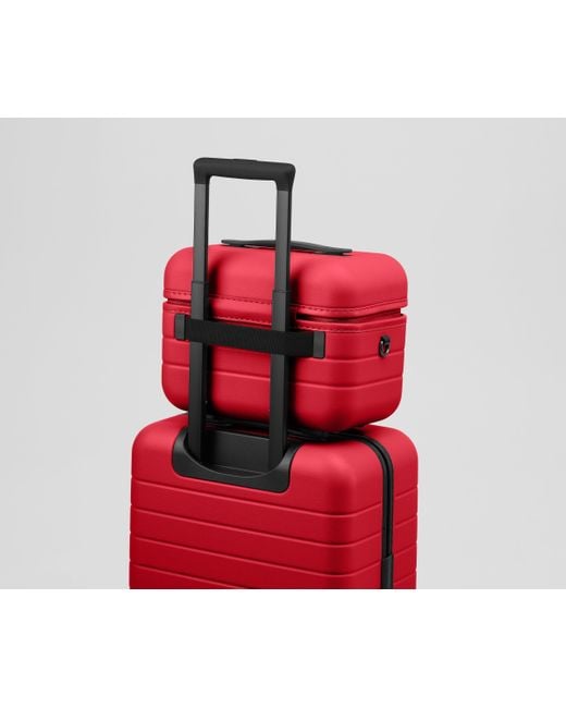 Away Travel Red The Train Case