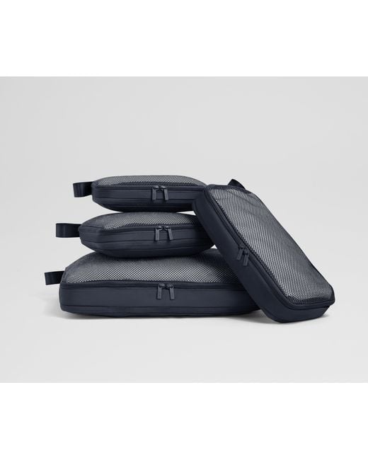 Away Travel Blue Compression Packing Cubes