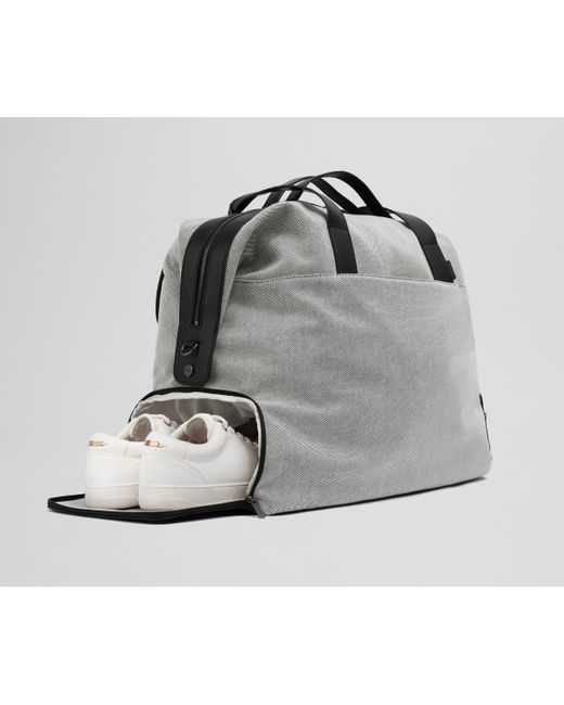 Away Travel Gray Transit Canvas Weekender
