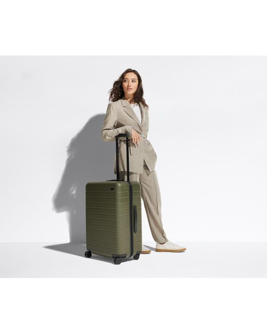Away Travel Pink The Checked Suitcase