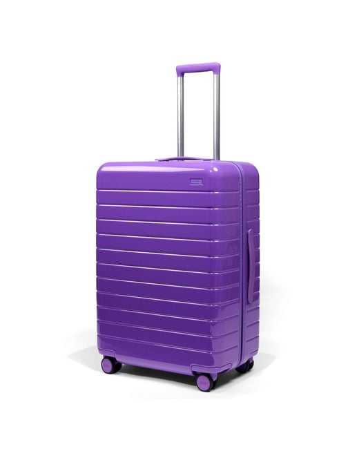 Away Travel Purple The Checked Suitcase
