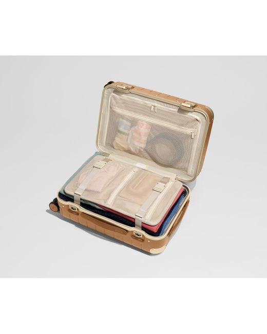 Away Travel Brown The Aluminum Edge Carry-On
